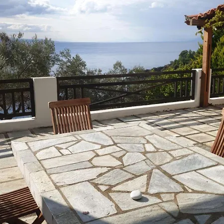 Panorama With Pool And Access Villa Kanapitsa (Skiathos)