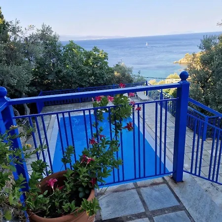 Panorama With Pool And Access Kanapitsa (Skiathos)