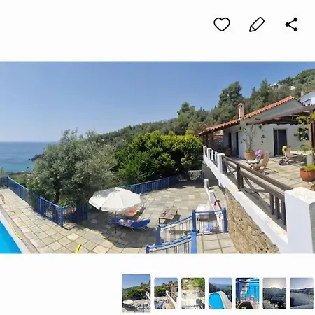 Panorama With Pool And Access * Kanapitsa (Skiathos)