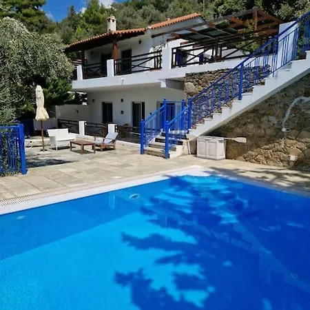 Panorama With Pool And Access