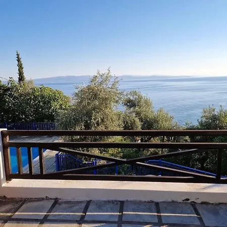 Panorama With Pool And Access Kanapitsa (Skiathos)